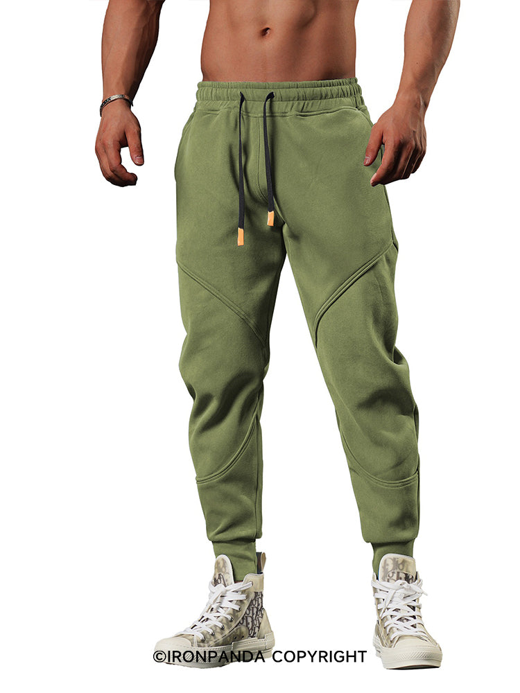 High Waisted Drawstring Jogger Pants