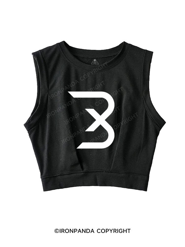 bx SLEEVELESS CROP TOPS