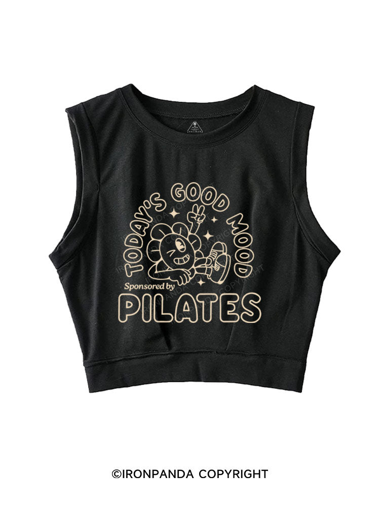 today's good mood sponsored by pilates SLEEVELESS CROP TOPS