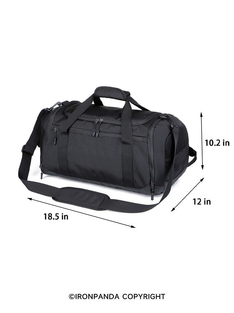 IronPanda Multi-functional Compartment Waterproof Large Capacity Gym Bag