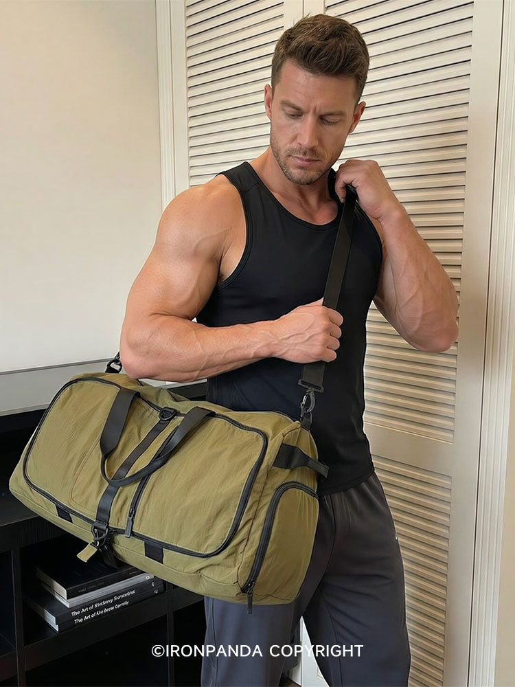 IronPanda Large Capacity Gym Bag