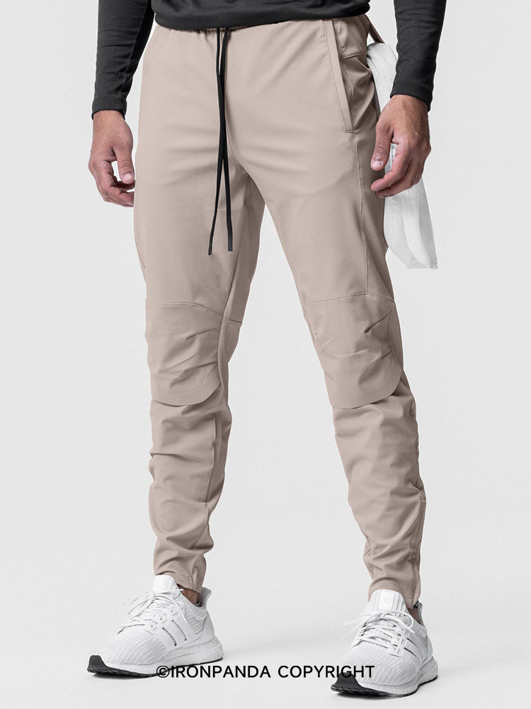 Elastic Waist Drawstring Running Workout Joggers