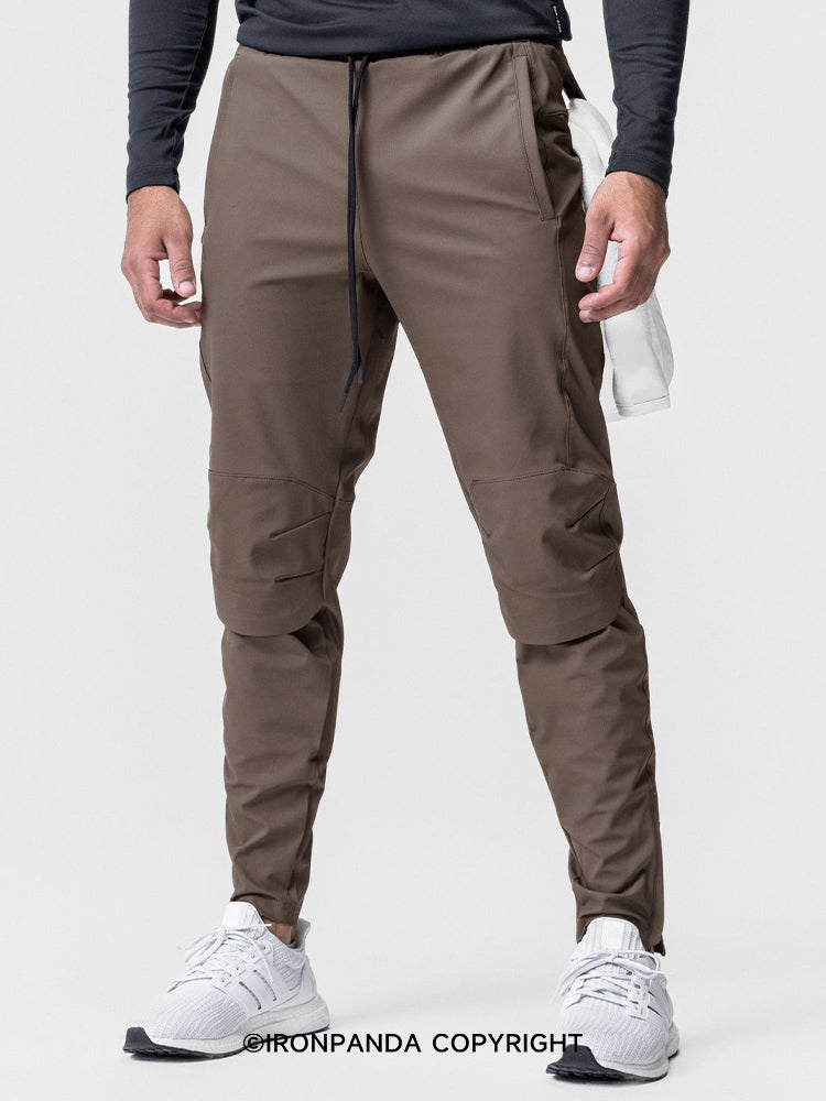 Elastic Waist Drawstring Running Workout Joggers
