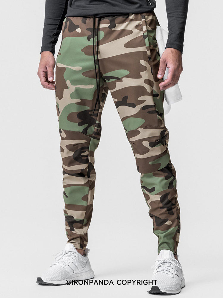 Elastic Waist Drawstring Running Workout Joggers