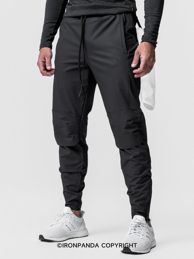 Elastic Waist Drawstring Running Workout Joggers