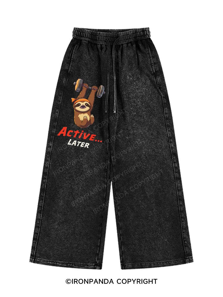 Active... Later Washed Baggy Joggers