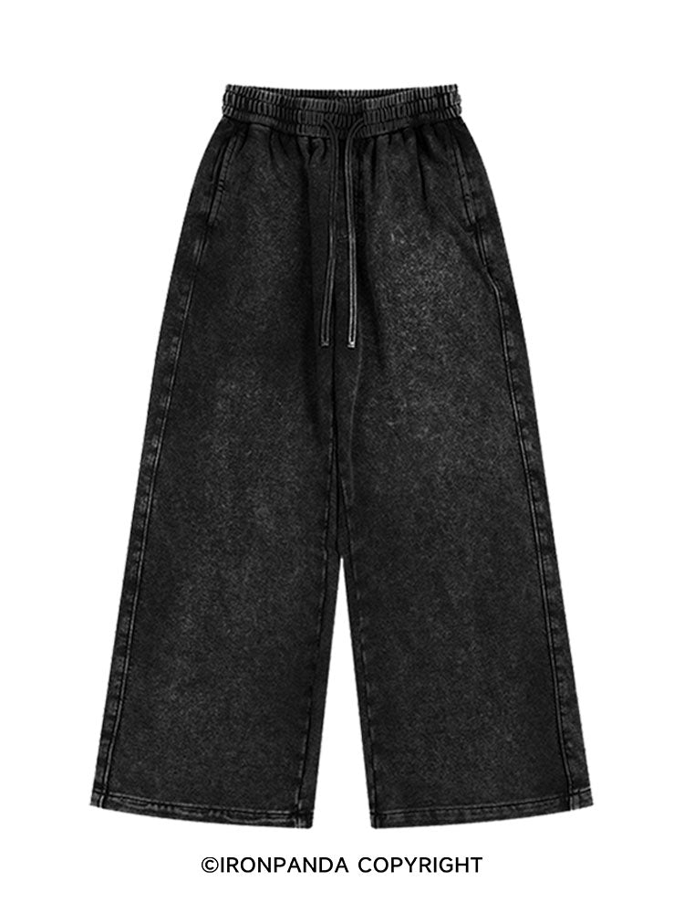 Blank Washed Baggy Joggers