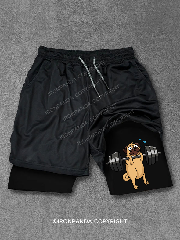 fitness pug Performance Training Shorts