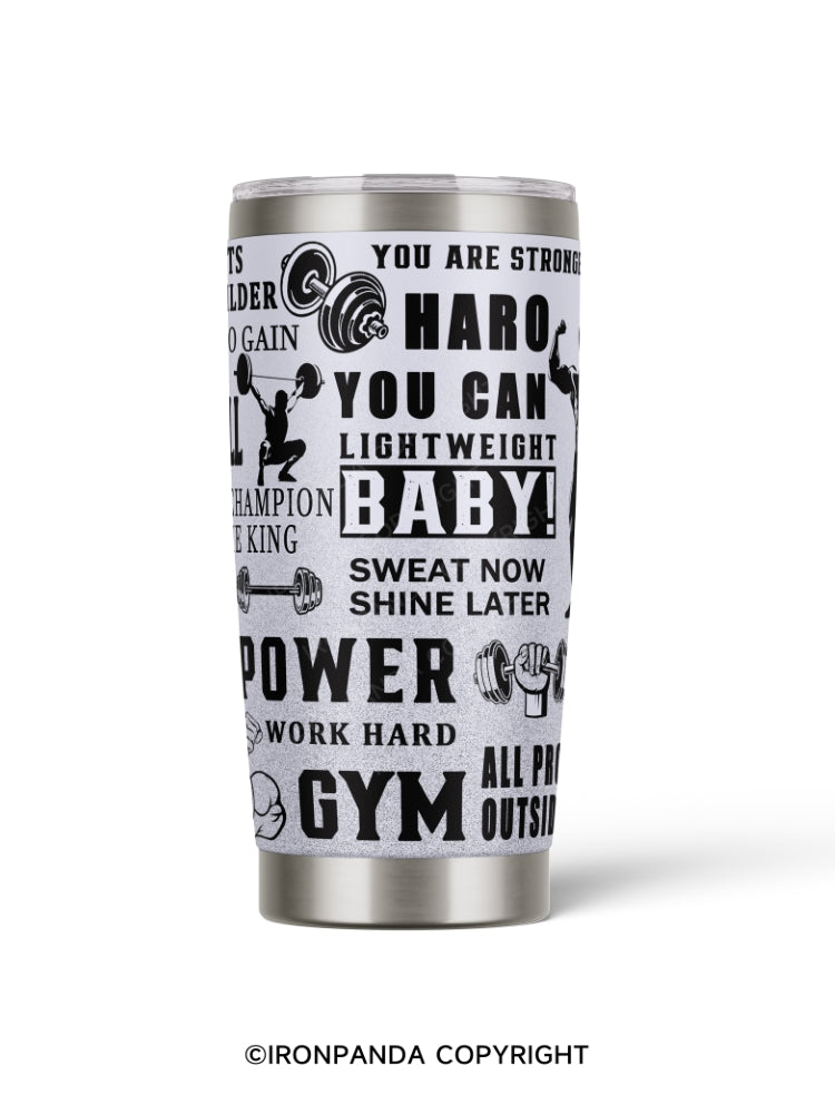 You Can Lightweight Baby! 20oz Tumbler