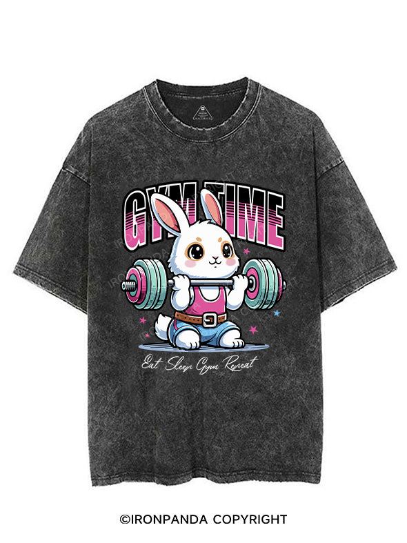 GYM TIME VINTAGE GYM SHIRT