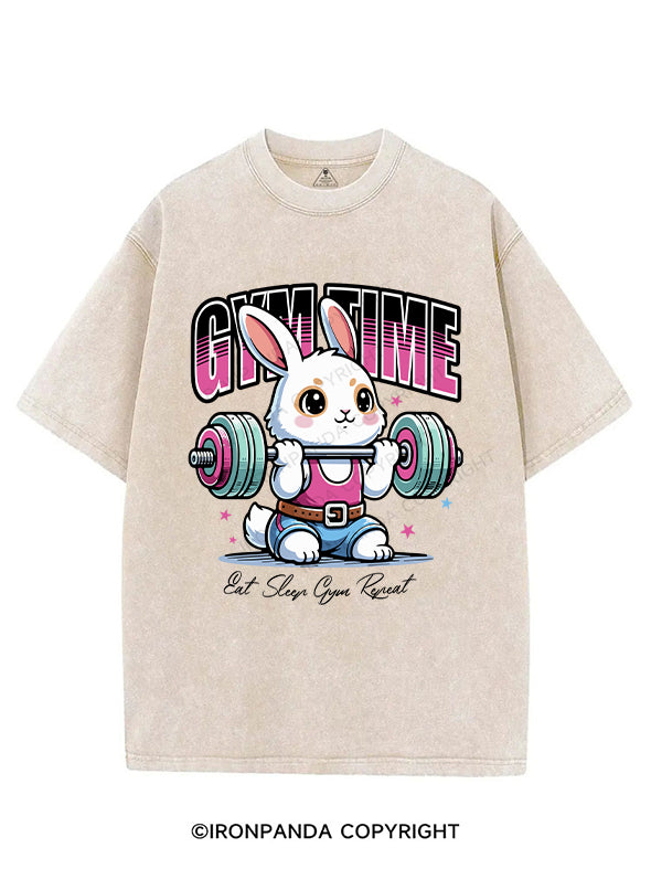 GYM TIME VINTAGE GYM SHIRT
