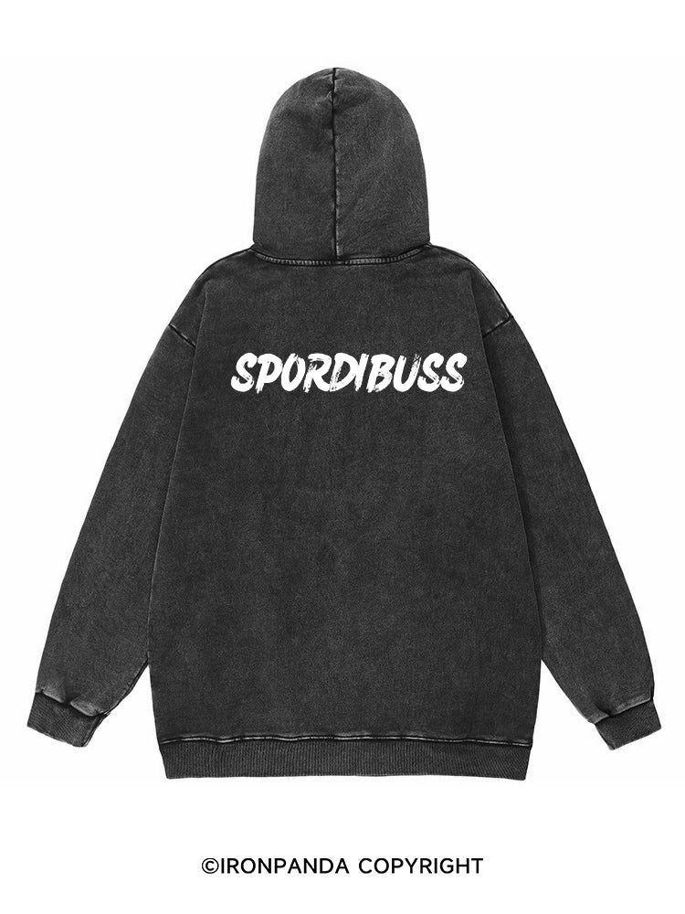 SPORDIBUSS Washed Gym Hoodie