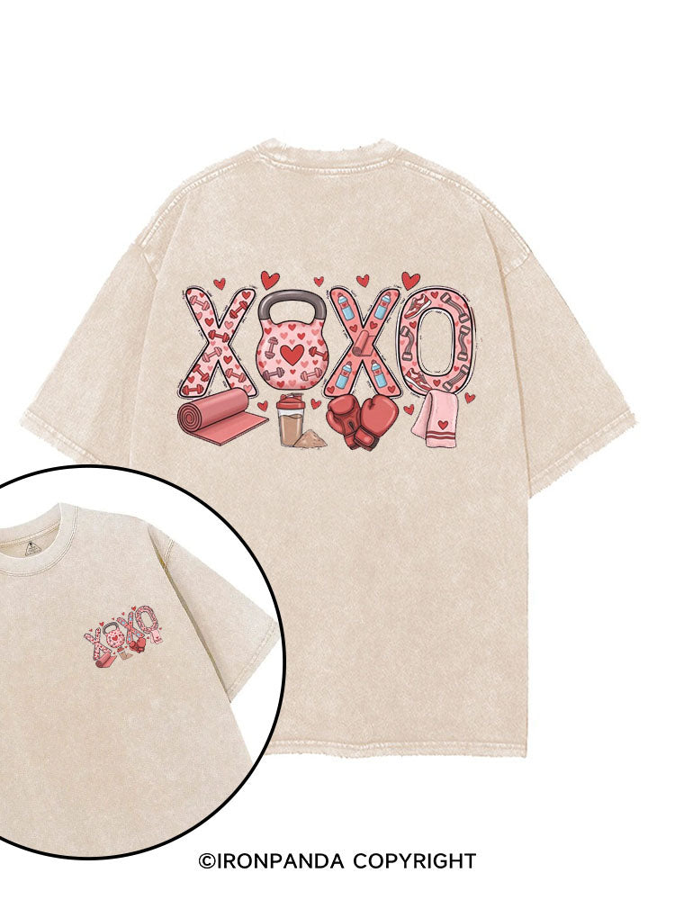 XOXO printed Gym Shirt
