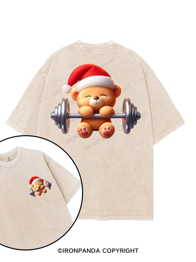 Holiday Hustle printed Gym Shirt