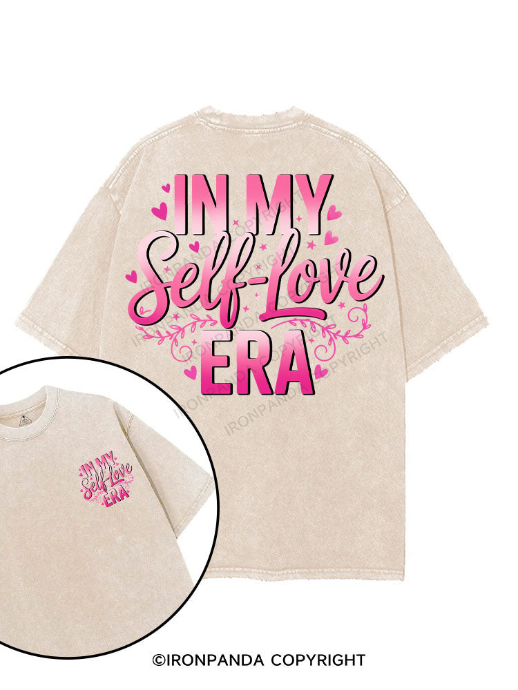 In my self love era printed Gym Shirt