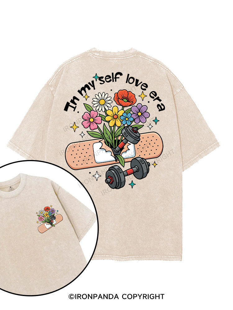 In my self love era printed Gym Shirt