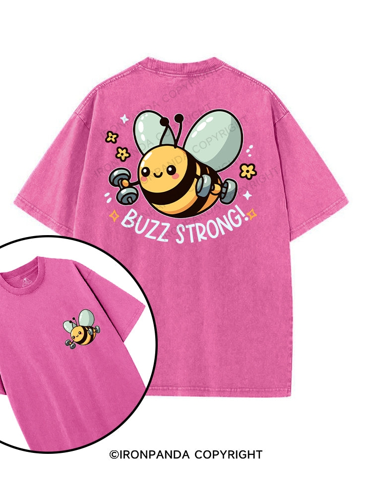 Buzz Strong! printed Gym Shirt