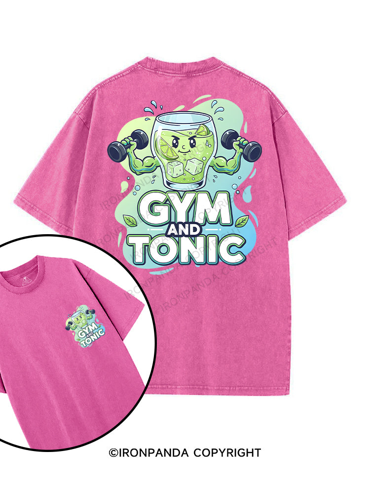 Gym and Tonic printed Gym Shirt