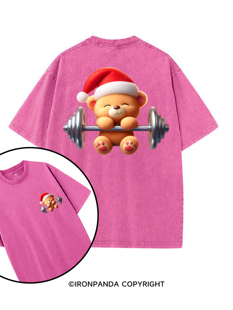 Holiday Hustle printed Gym Shirt