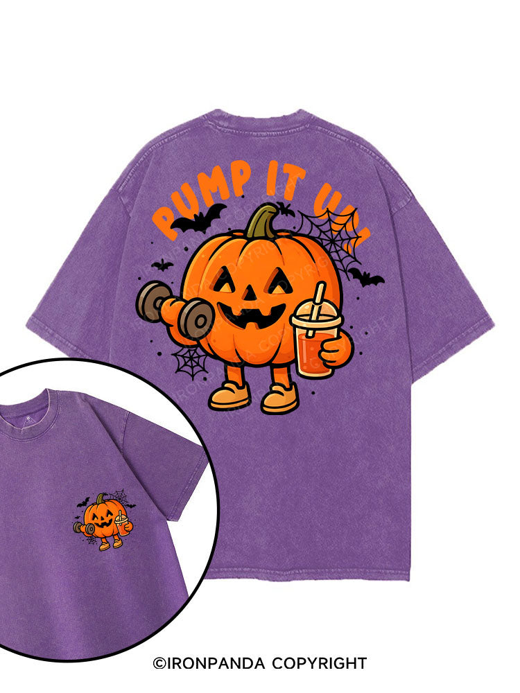 Pump It Up! printed Gym Shirt