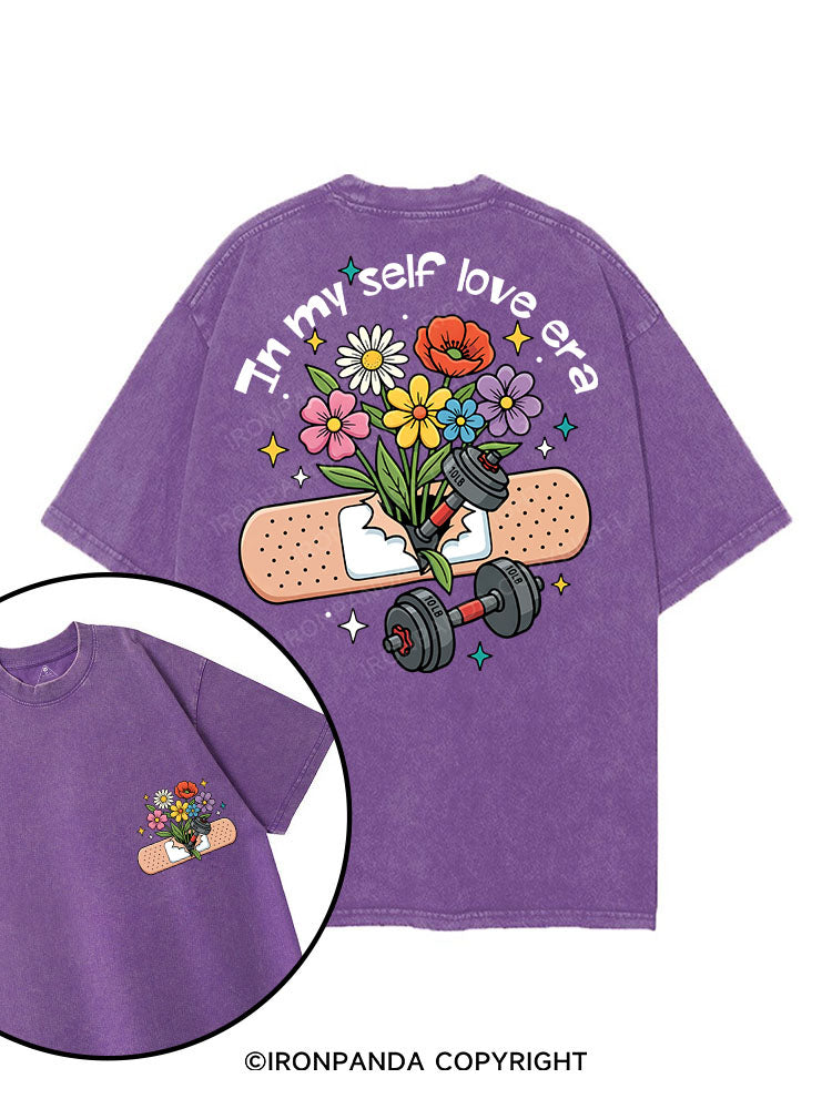 In my self love era printed Gym Shirt