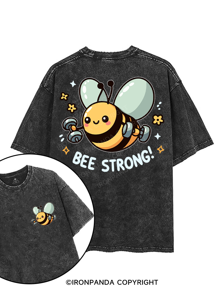 STRONG printed Gym Shirt