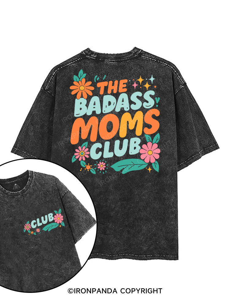The Badass Moms Club printed Gym Shirt
