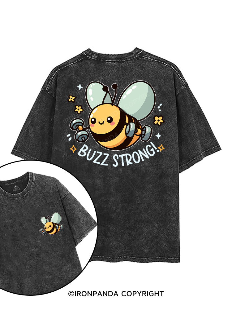Buzz Strong! printed Gym Shirt