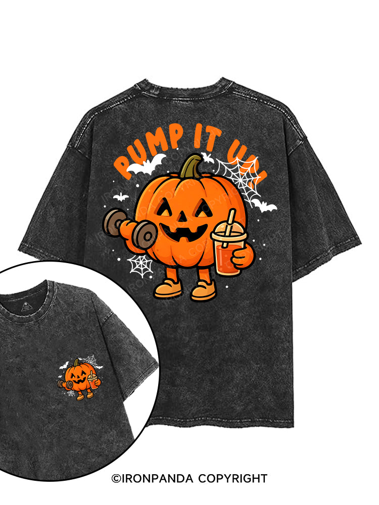 Pump It Up! printed Gym Shirt