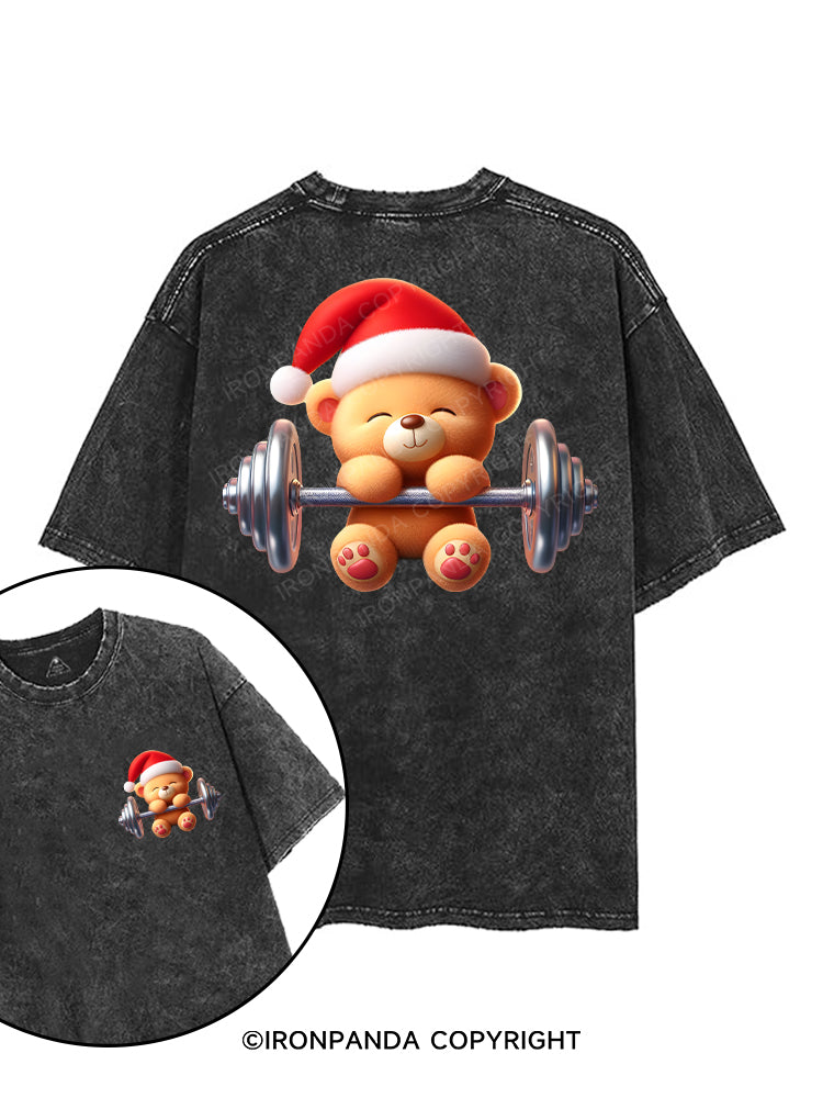 Holiday Hustle printed Gym Shirt