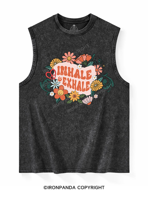 INHALE EXHALE Washed Tank