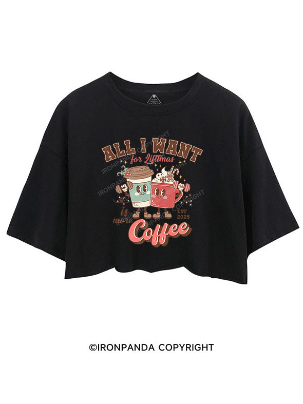 All I want for lifttmas is more Coffee CROP TOPS
