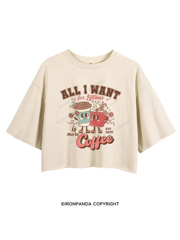 All I want for lifttmas is more Coffee CROP TOPS