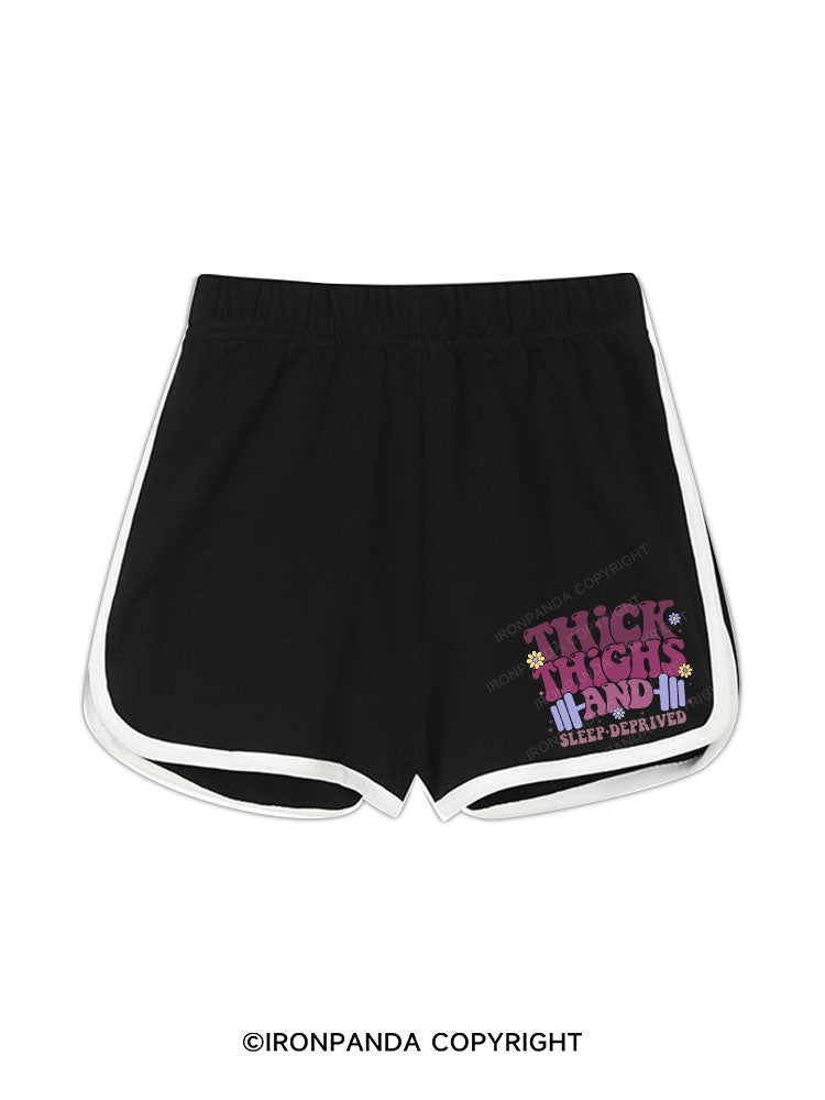 Thick Thighs And Sleep Deprived Workout Shorts