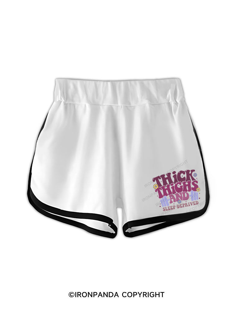 Thick Thighs And Sleep Deprived Workout Shorts