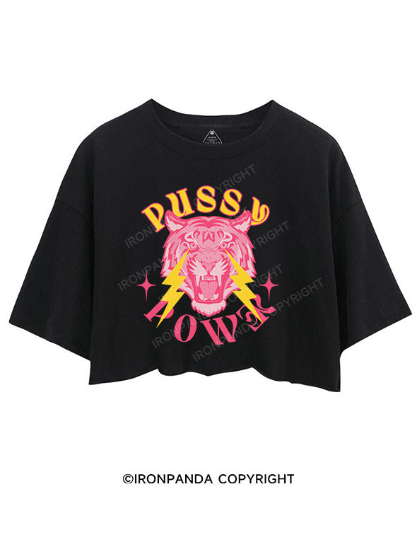 PUSSY POWER CROP TOPS