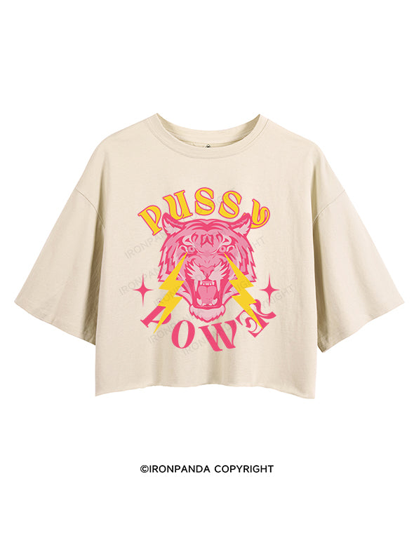 PUSSY POWER CROP TOPS