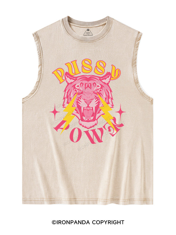 PUSSY POWER Washed Tank