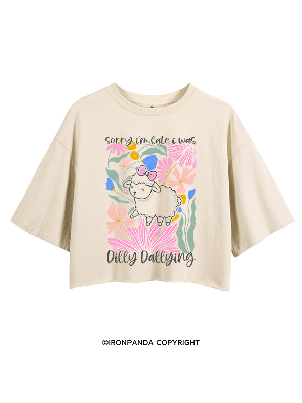 SORRY IM LATE I WAS DILLY DALLYING CROP TOPS