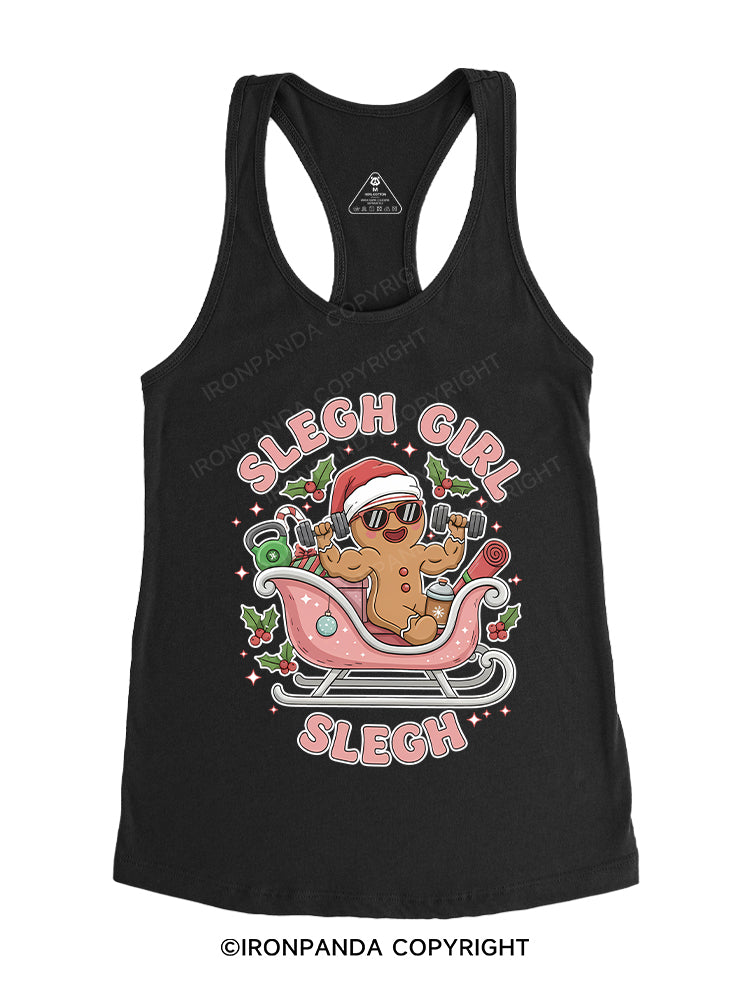 SLEGH GIRL SLEGH Gym Racerback Tank