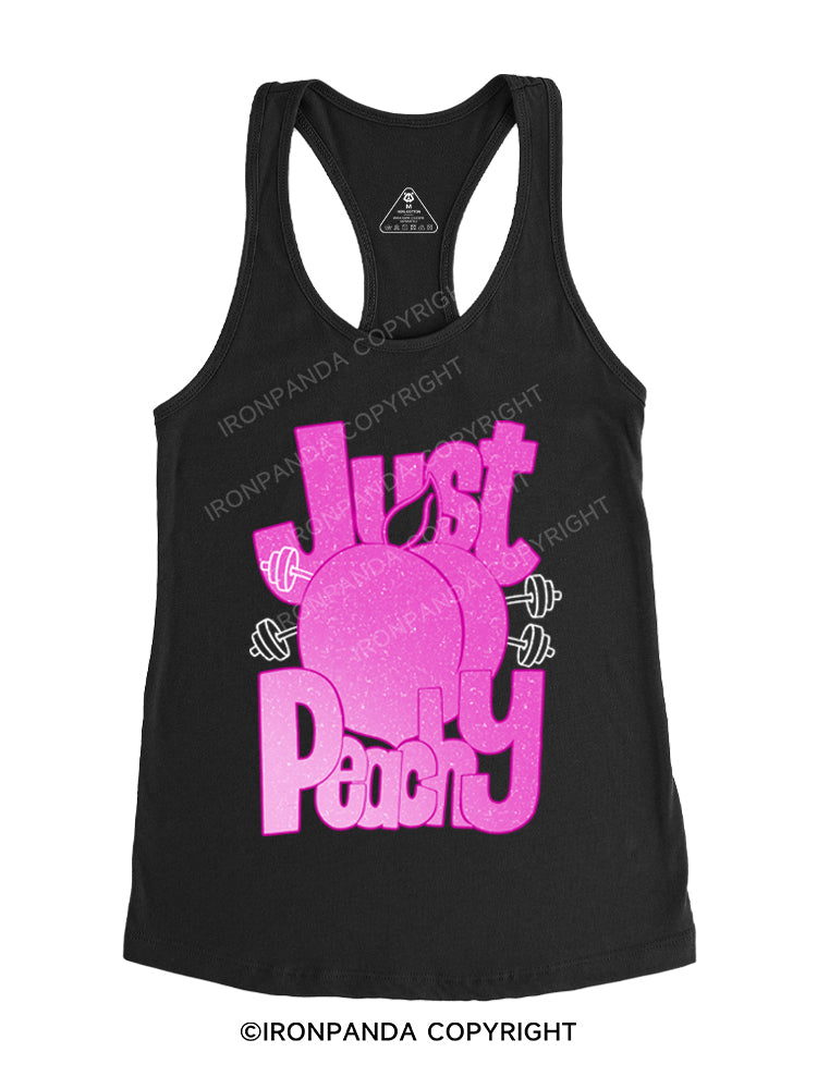 just peachy Gym Racerback Tank