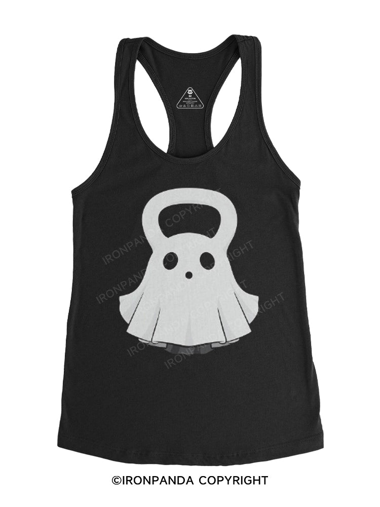 boo Gym Racerback Tank
