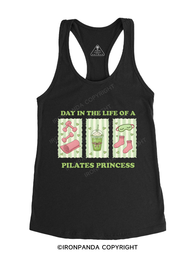 Day in the life of a Pilates Princess Gym Racerback Tank