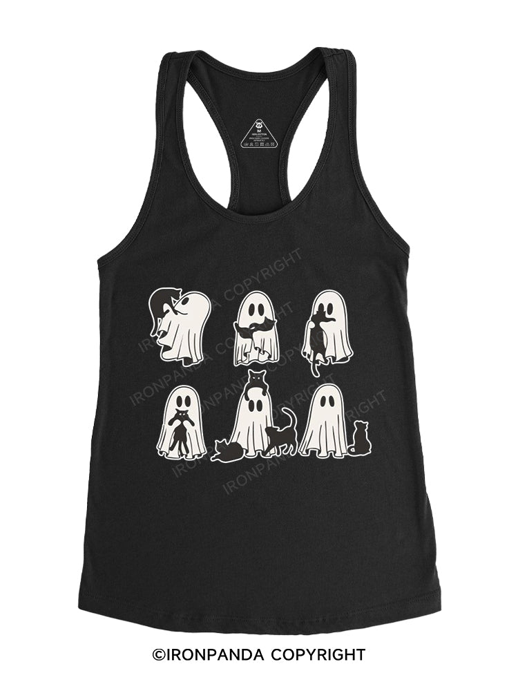 lift heavy pet cats Gym Racerback Tank