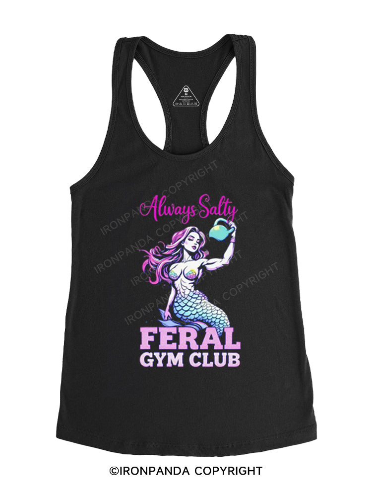 Always Salty Gym Racerback Tank