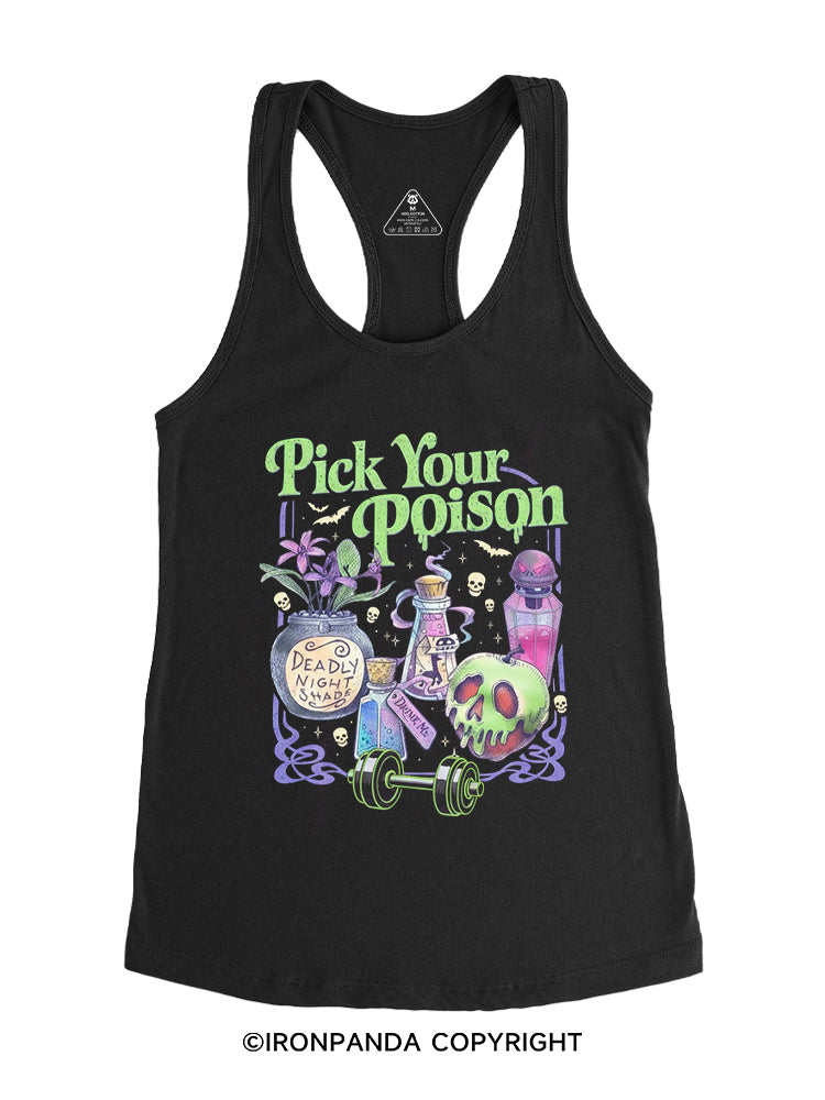 Pick Your Poison Gym Racerback Tank