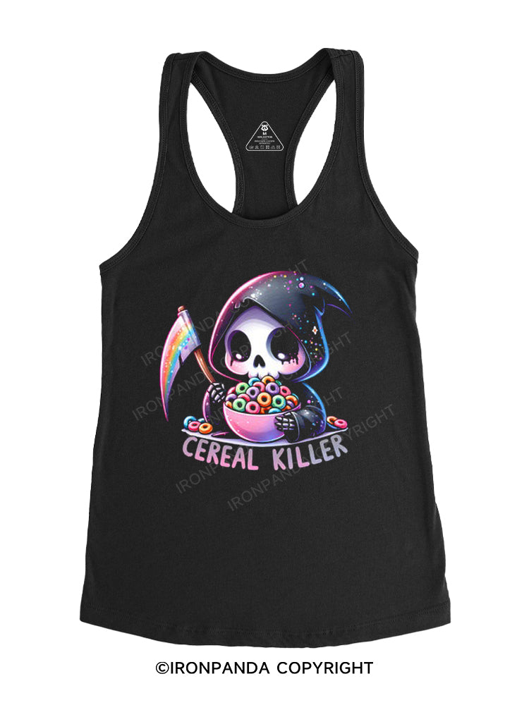Cereal Killer Gym Racerback Tank
