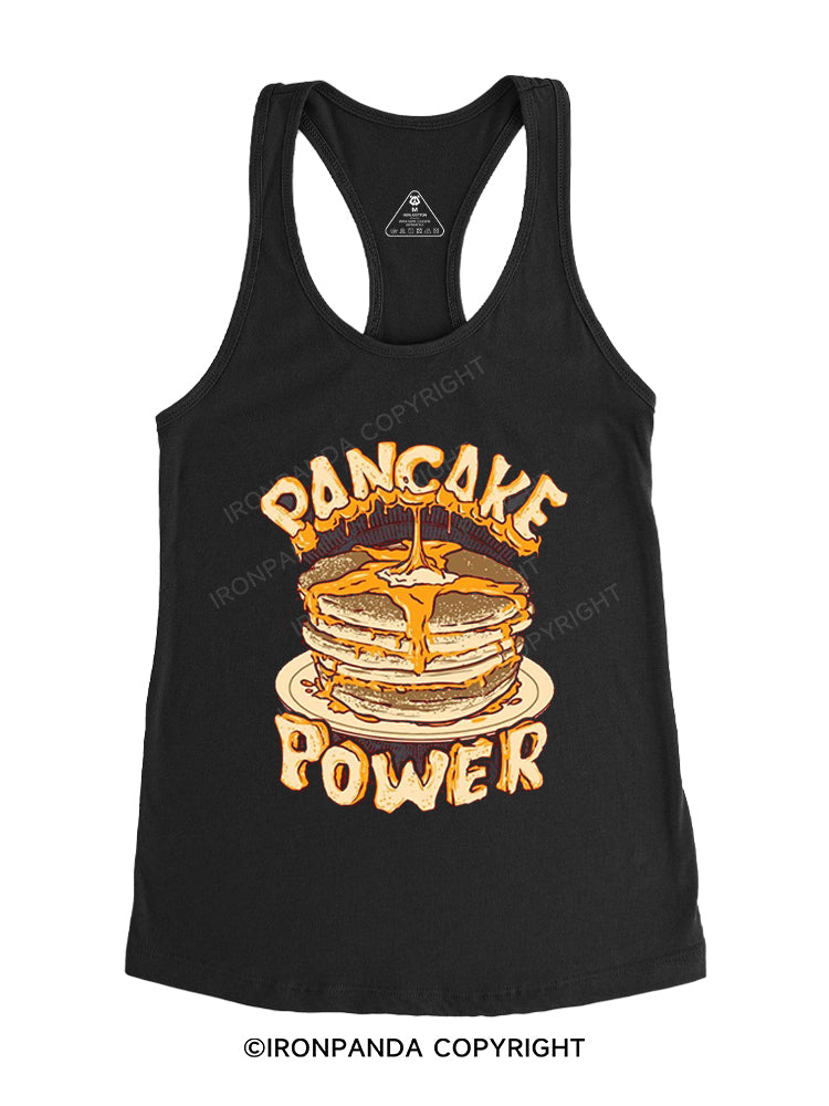 Pancake Power Gym Racerback Tank