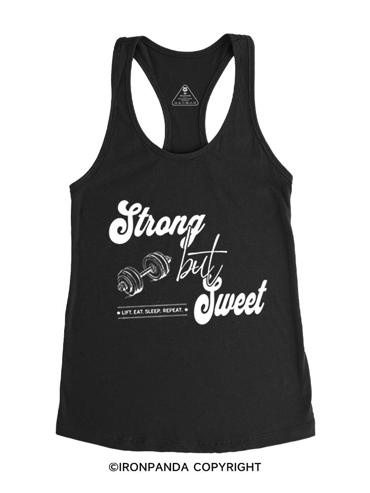 Strong but Sweet Gym Racerback Tank