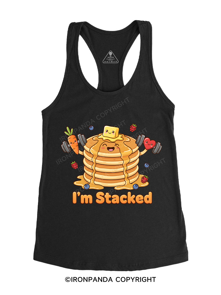 I’m Stacked Gym Racerback Tank